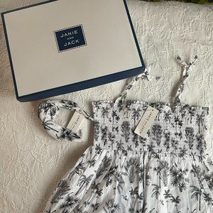 NWT Janie & Jack Girls Dress with Headband
